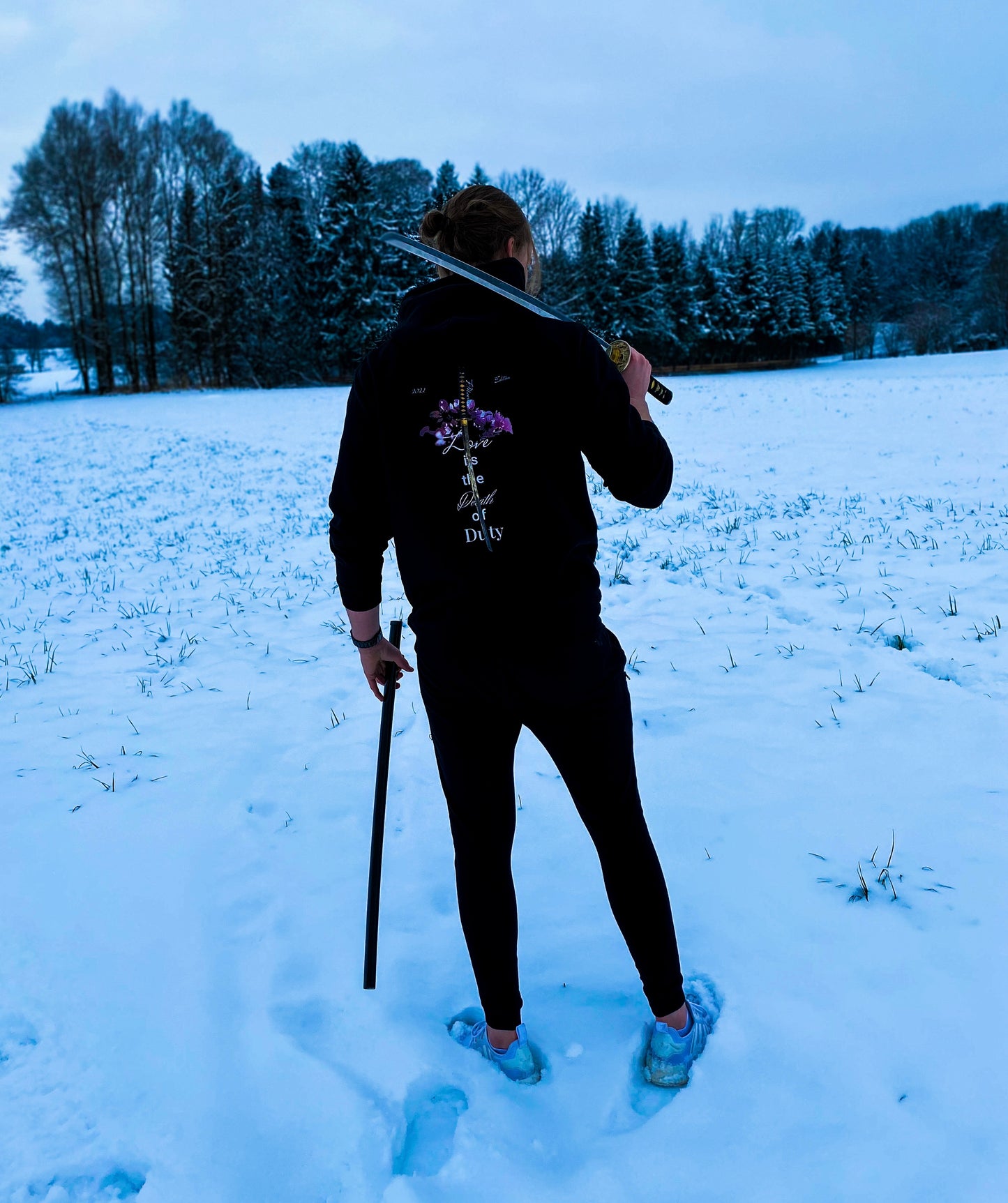 Hoodie "Love is the Death of Duty" | F.Maarten